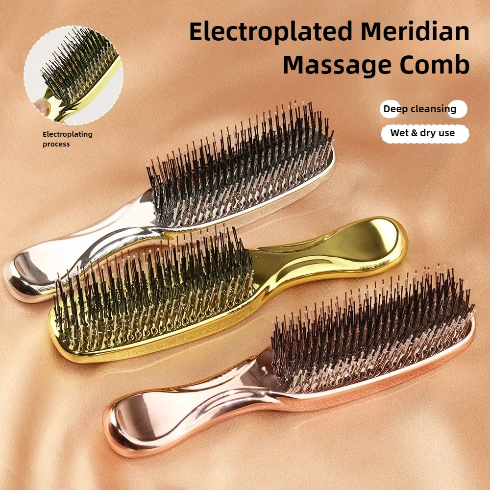 

Japanese Premium Scalp Massage Brush Detangling Hair Brush Wet Curly Hair Comb Shampoo Brush Head Massager Barber Styling Tools