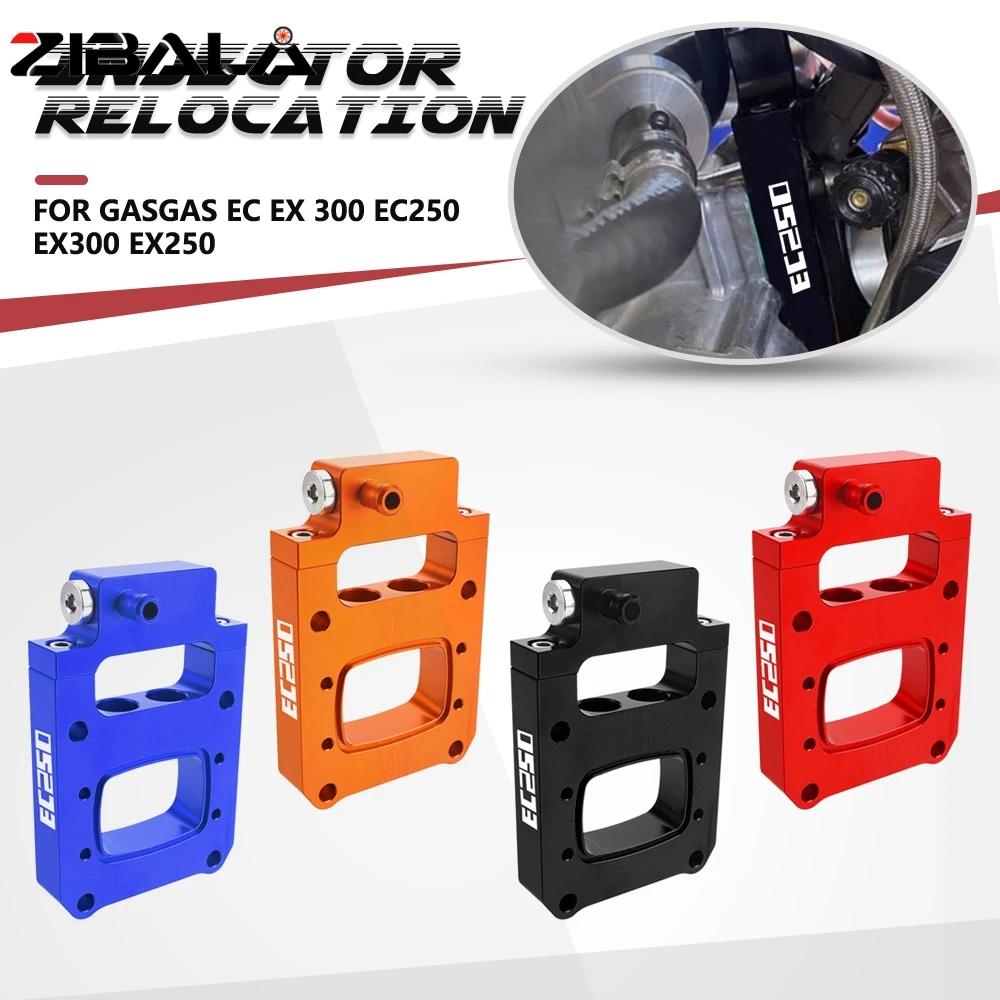 Off-road Accessories Motorcycle For GasGas EC EX 300 EC250 EX300 EX250 2021 2022 2023 2024 TPI Fuel Injector Relocation Block
