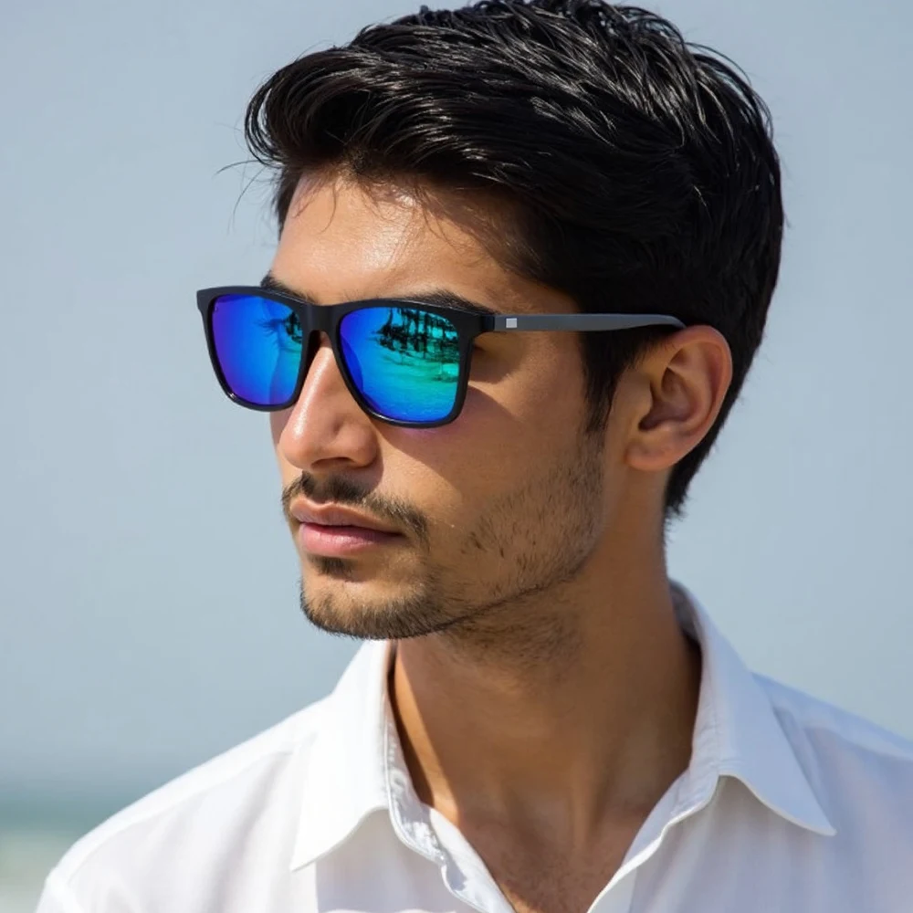 

Classic Square Polarized Sunglasses Men Brand Designer Aluminum Magnesium Sun Glasses For Male Fashion Outdoor Shades