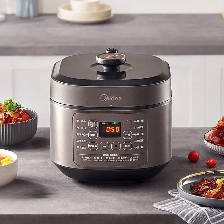 Electric Pressure Cooker - Double Pot. High - pressure Steaming & Cooking. Multi - function with Timer & Reservation Rice Cooker image 2