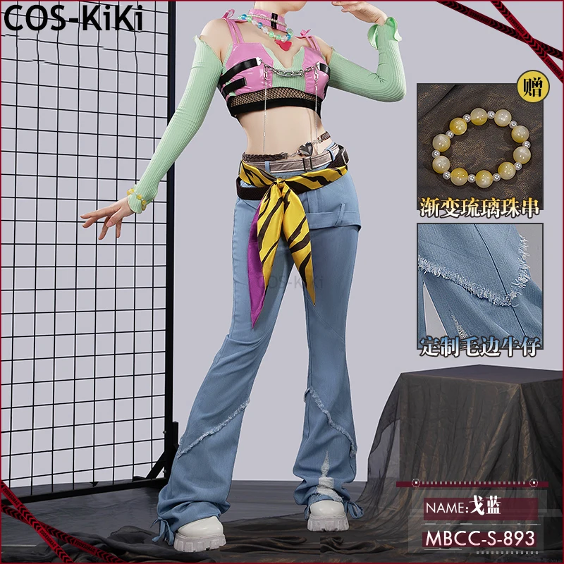 COS-KiKi Path To Nowhere Gelan Game Suit Sexy Lovely Uniform Cosplay Costume Halloween Carnival Party Role Play Outfit Women