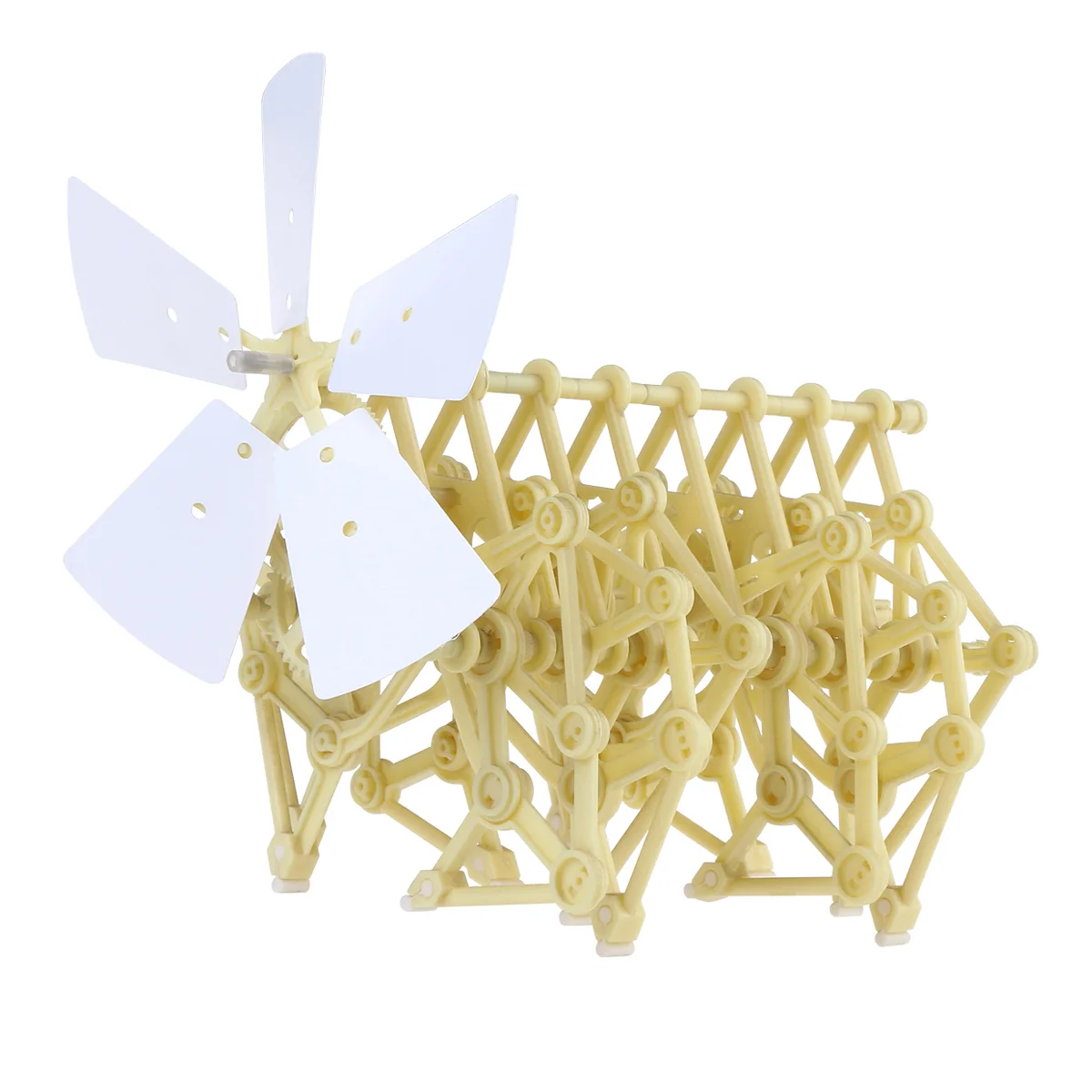 Wind Bionic Beast Toy Robot Strandbeest Model Kit Wind-powered Animaris Parvus Assembly Walker