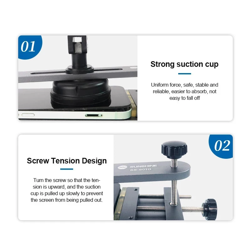 SS-601G Heating Free Mobile Phone Screen Separation Artifact Quick Screen Removal Fixer for Iphone Android Huawei Samsung Xiaomi