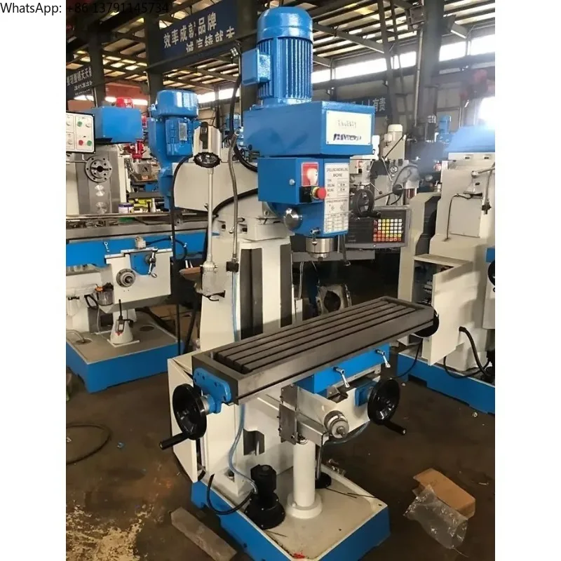 Hot Sales! ! 50mm Vertical Horizontal Universal Milling Machine Fresadora Milling Drilling Machine for Sale Zx6350z Zx7550W Zx75