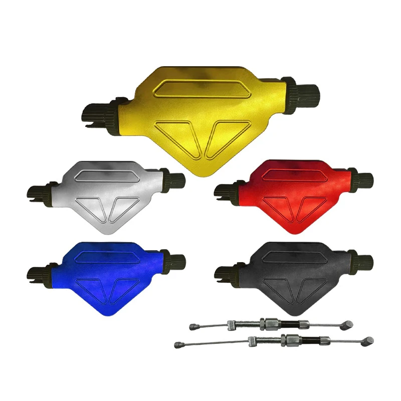 For KX SUZUKI GSR GSXR Universal Off-road Dirt Pit Bike Motorcycle Easy Pull Clutch System Stunt Lever Pull Cable