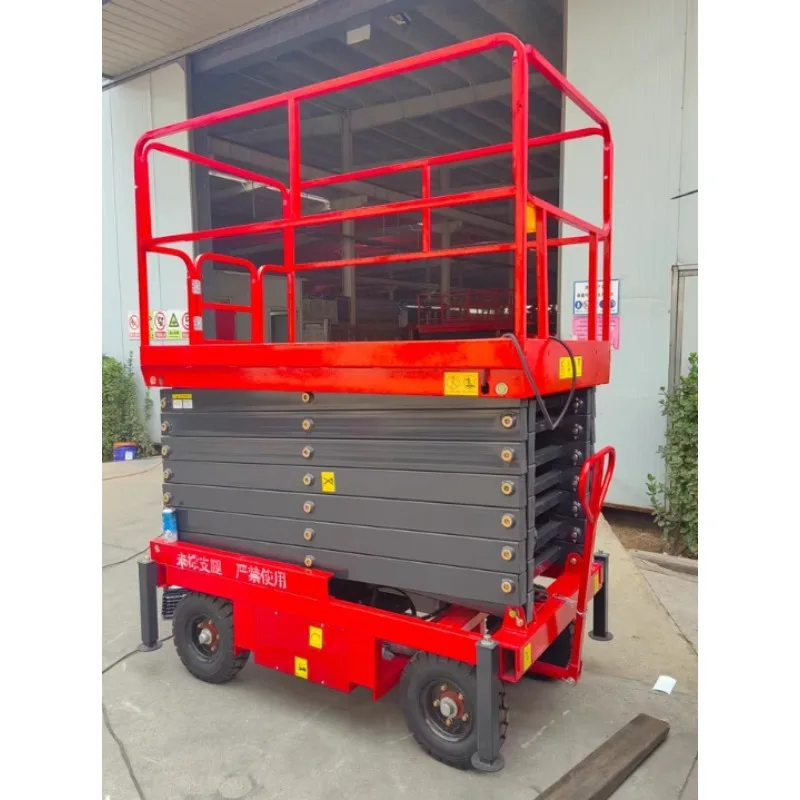 سقالة رفع كهربائية متنقلة قابلة للتعديل 6 م-18 م، ملحقات سقالة، إيداع سقالة البناء #4