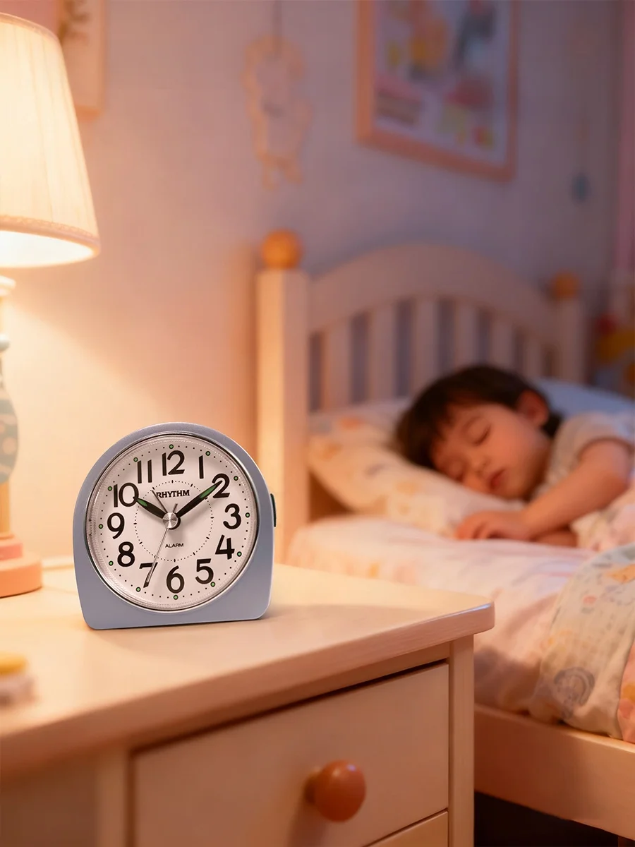 

RHYTHM Loud Volume Alarm Clo Super Silent Wake-Up Powerful Alarm Clo for Middle And High School Students Special for Stud...