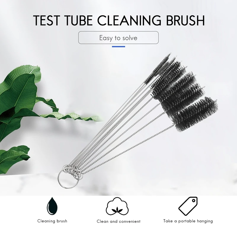 Tube Brush Cleaner Set -Pipe Cleaning Brushes Tube Brushes Tube Bottle Straw Washing, Hummingbird Feeders