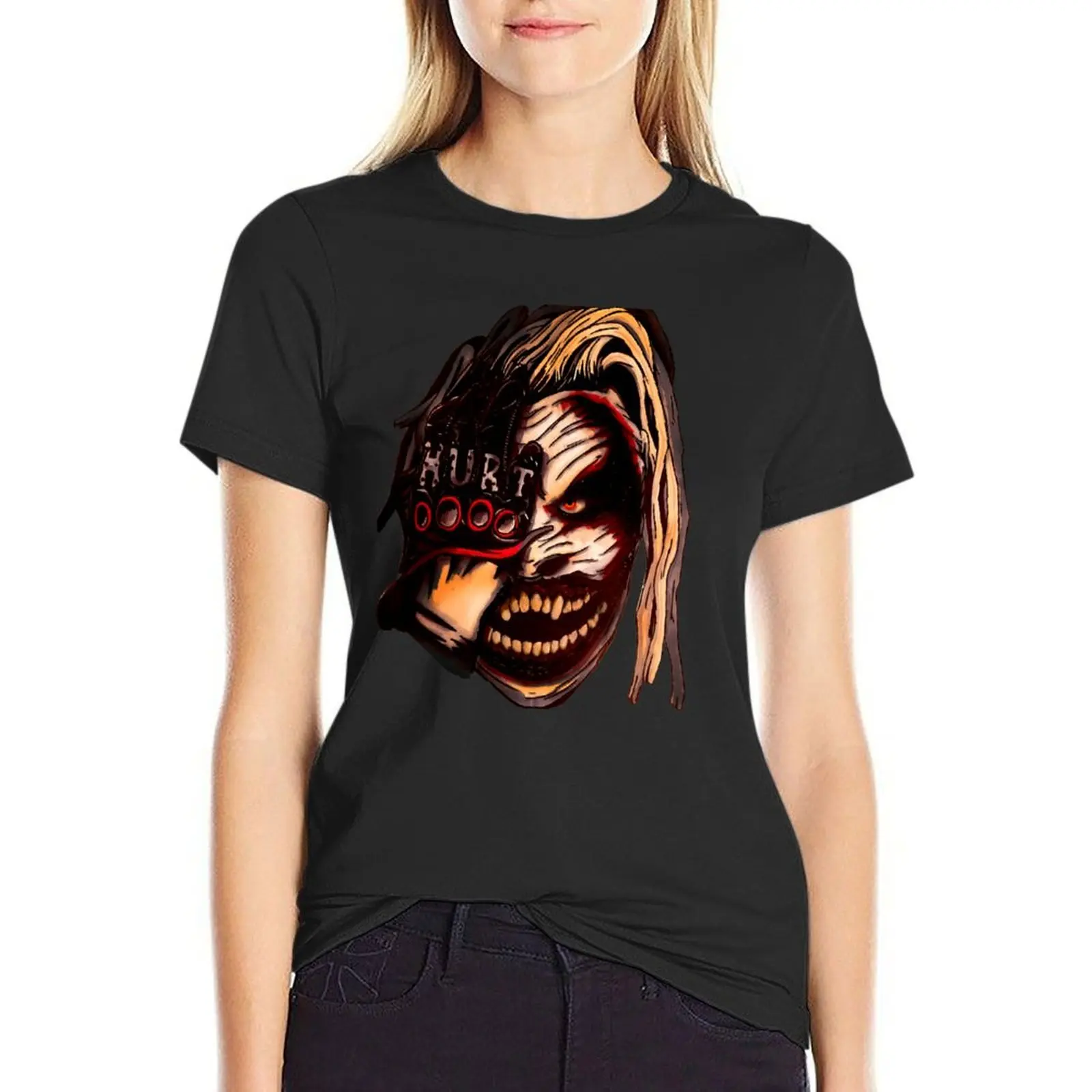 The Fiend - Let Me In T-Shirt plus size tops shirts graphic tees anime clothes hippie clothes t-shirts for Women graphic tees