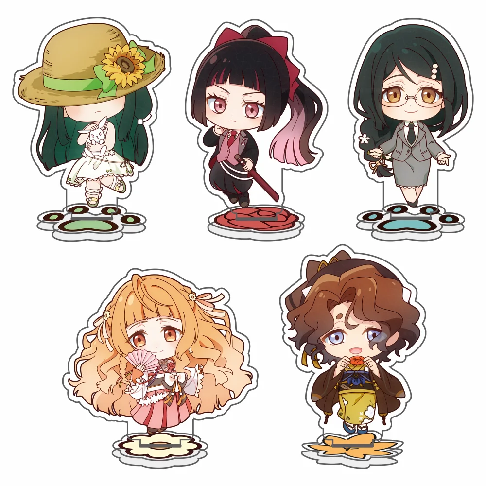 Anime Agents of the Four Seasons Hinagiku Kayo Sakura Hazuki Ruri Acrylic figure stand Cartoon keychains Birthday Gifts 10cm
