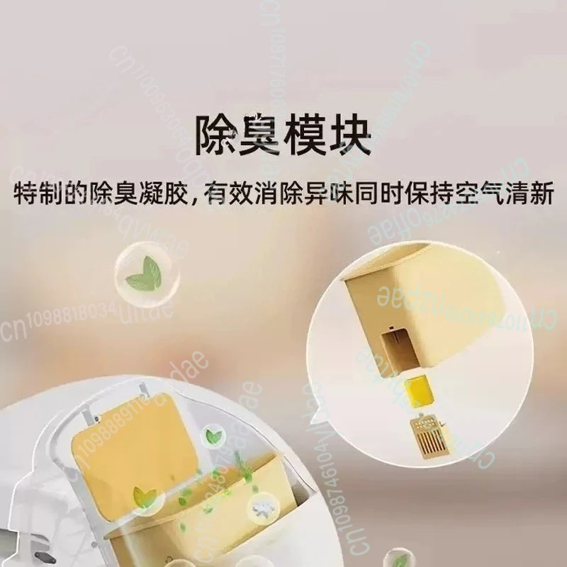 Fully automatic cat litter box, oversized, splash proof, open type, odor proof, intelligent electric cleaning, cat toilet