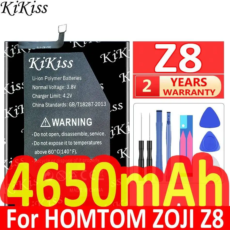 

Аккумулятор мобильного телефона для Homtom Zoji Z8 5,0 дюймов MTK6750 4650 мАч легкий вес