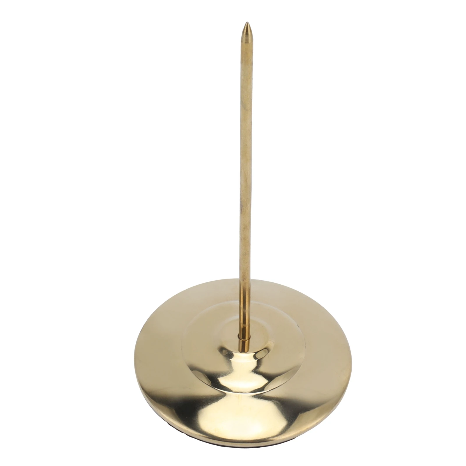 Receipt Holder Receipt Bill Holder Thickened Stainless Steel Round Bottom Nonslip Ticket Spike For Restaurants Kitchens