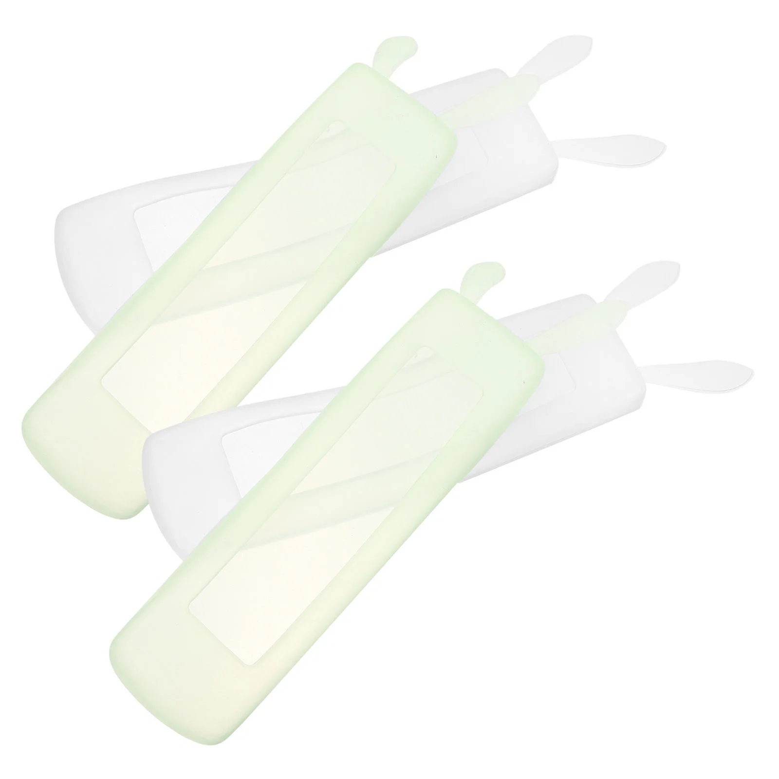 

4pcs Remote Cover For Controller Silicone Protective Shell Glow In The Dark Luminous Case Anti-Scratch Full Cover Fit