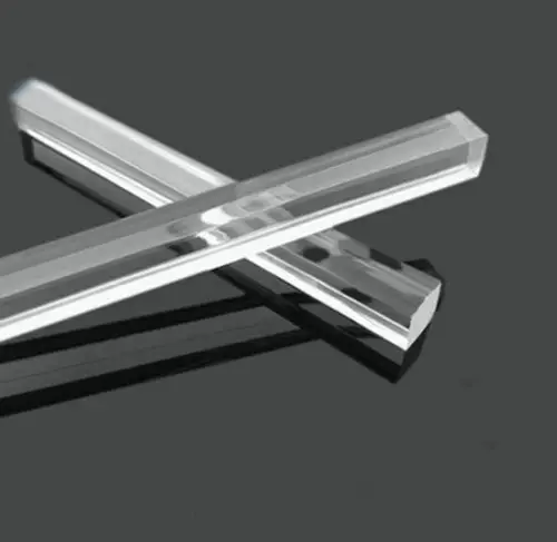 Imagem -03 - Rod Acrílico Transparente Alto Quadrado do Plexiglassy Material Modelo da Construção Manual de Faça Você Mesmo Comprimento 1050cm 110 Peças