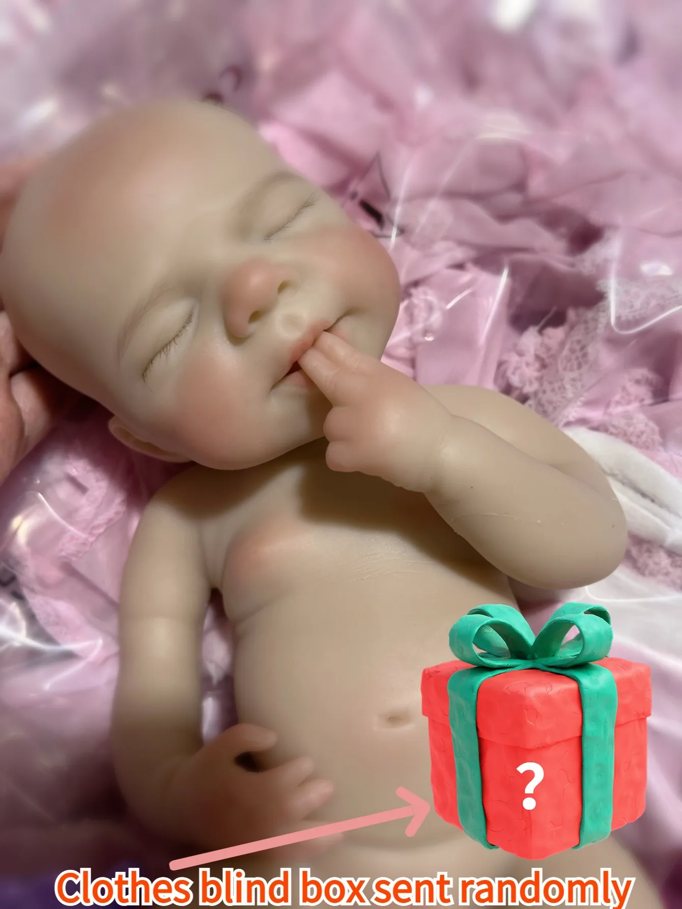 

1Pc 13 Inch Handmade Bebe Soft Touch Full Silicone Reborn Reborn Baby Doll For Children Birthday Gifts