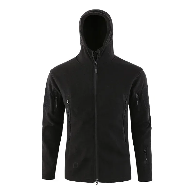 

City Tactical Fleece Thick Warm Breathable Camouflage Jacket Men Winter Outdoor Hiking Climbing Cycling Thermal Windproof Coat