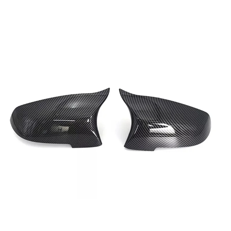 

AB16-Car Rear View Mirror Cover Carbon Fiber Side Mirror Shell Rearview Housing For BMW 5 Series F10 F11 F18 2014-2018