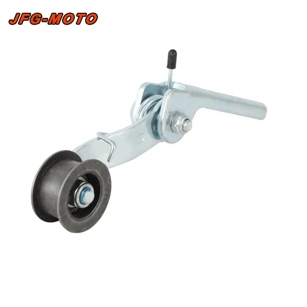 Chain Tensioner Kit Chain Adjuster With Guide Wheels Pulley  Roller Tool Motorcycle Accessories For MX 350 Dirt Pit Bike Iron