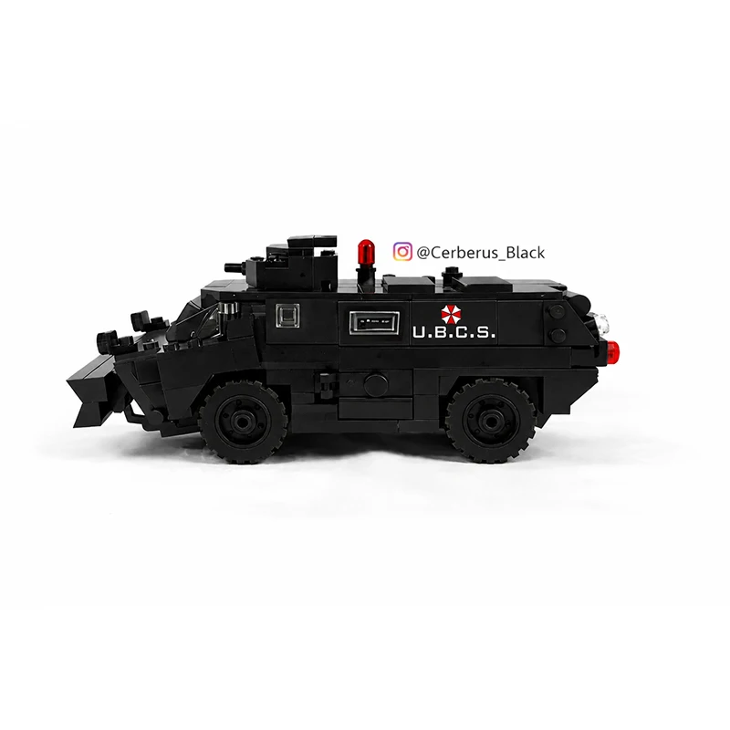 Military Crisis Film Model Model MOC Building Bricks Black Tank Modular Technology Gifts Holiday Assemble Children Toys Suit - view 3