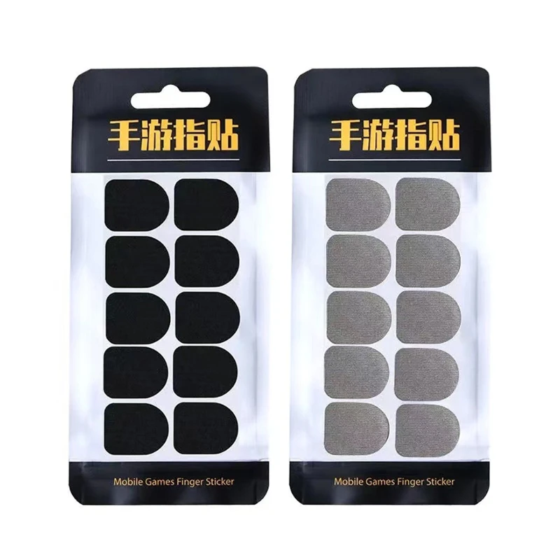 10 Pieces Mobile Game Finger Stickers Full for Touch Screen Finger Sticker Sweat-Proof & Breathable Screen Contact