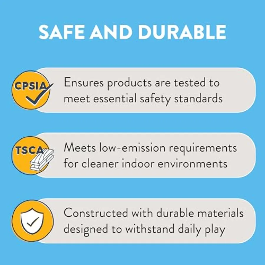 Double-Sided Toddler Dress-Up Island with Mirror Clothes Rack for Interactive Playroom Fun Natural Wood Finish with Durable Sto