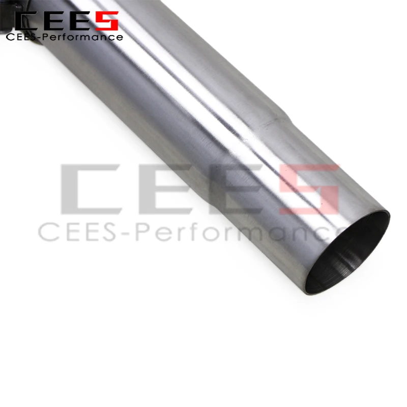 عادم cees Catback لأودي TT MK1 نوع 8N 1.8T 1998-2006 أنبوب توربو 304 مع صمام التحكم عن بعد نظام عادم Valvetronic