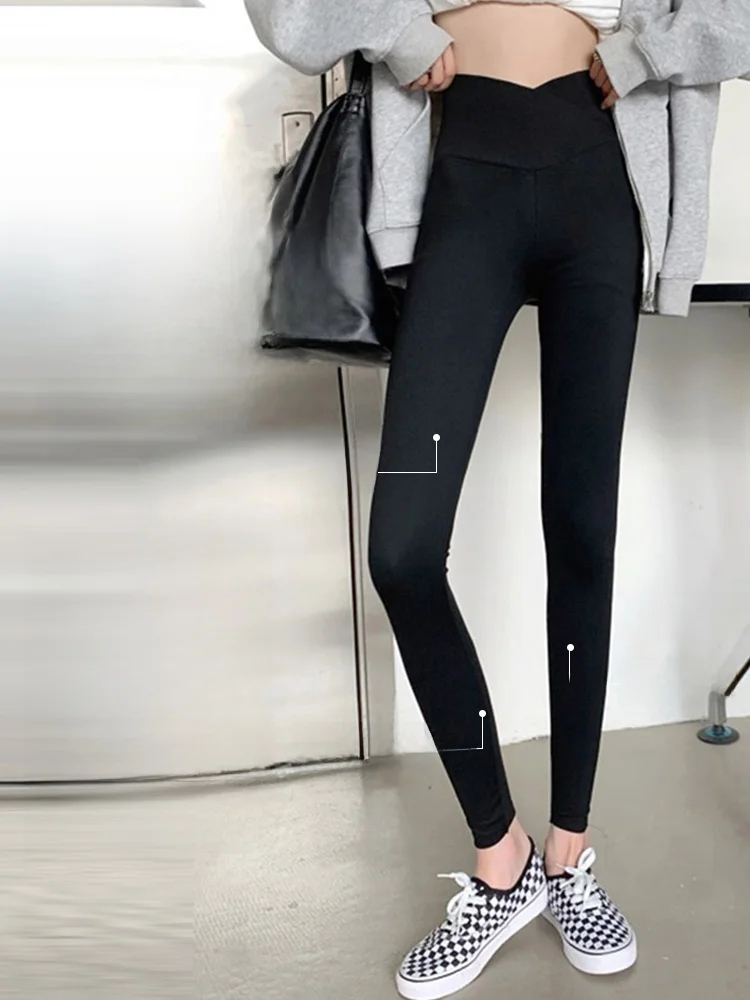 Pantalon de Yoga taille haute pour femmes, couche de Base en peau d'arche, Leggings longs, vêtements d'extérieur pour printemps et automne