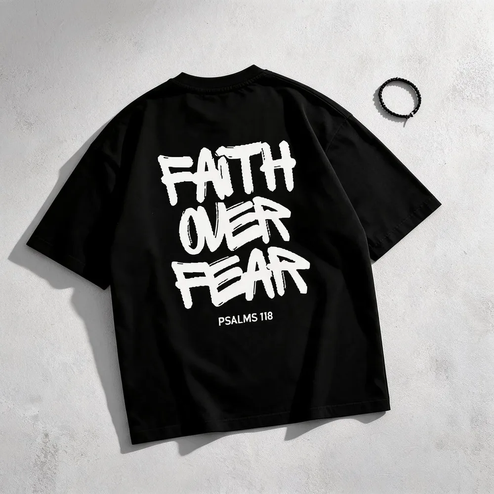 Men’s oversized Christian T-shirt, 