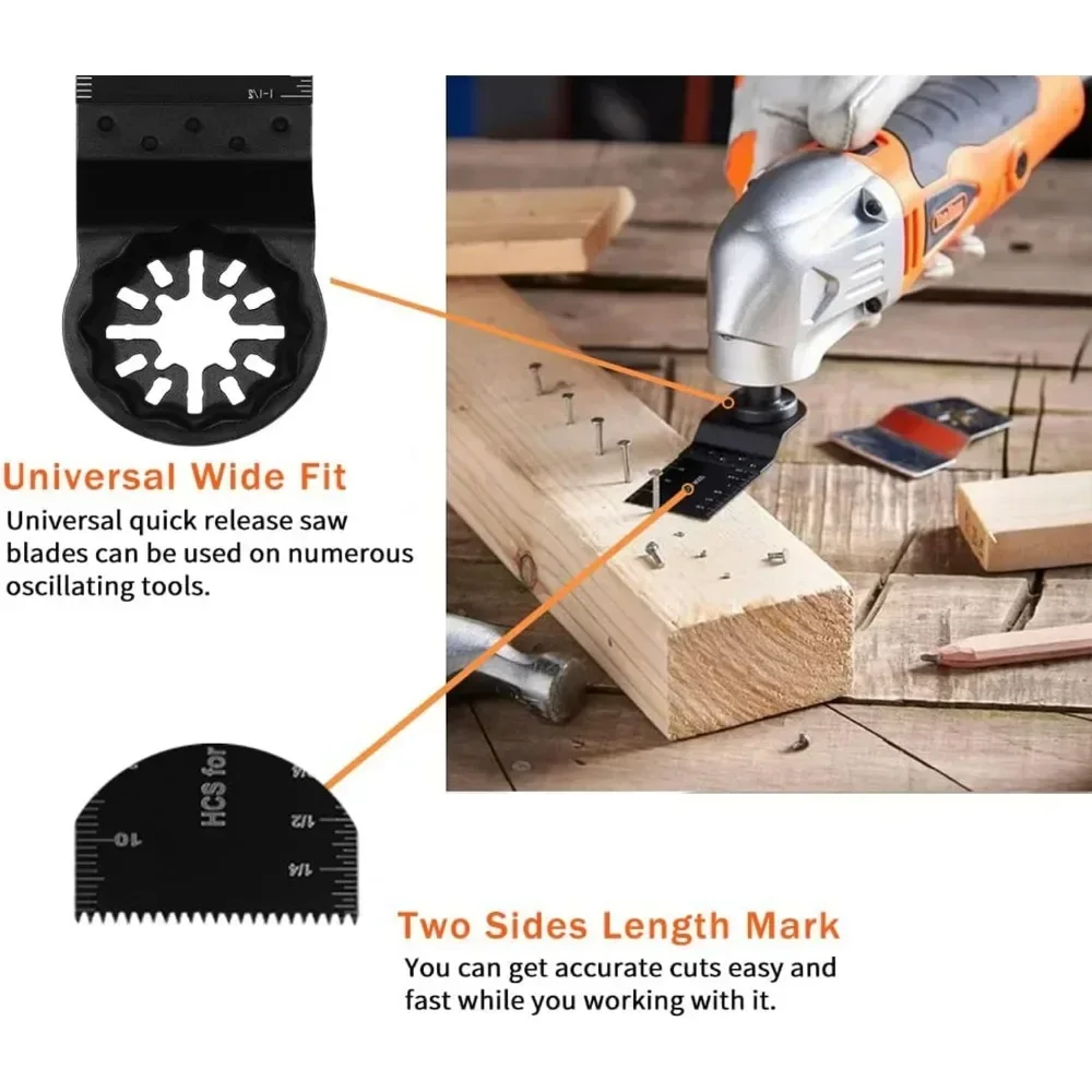Multi-Function Saw Saw Blade Renovator Multi Cutter Blade Wood Metal Plastic Cutting Multi Tool Blades Oscillating Saw Blade