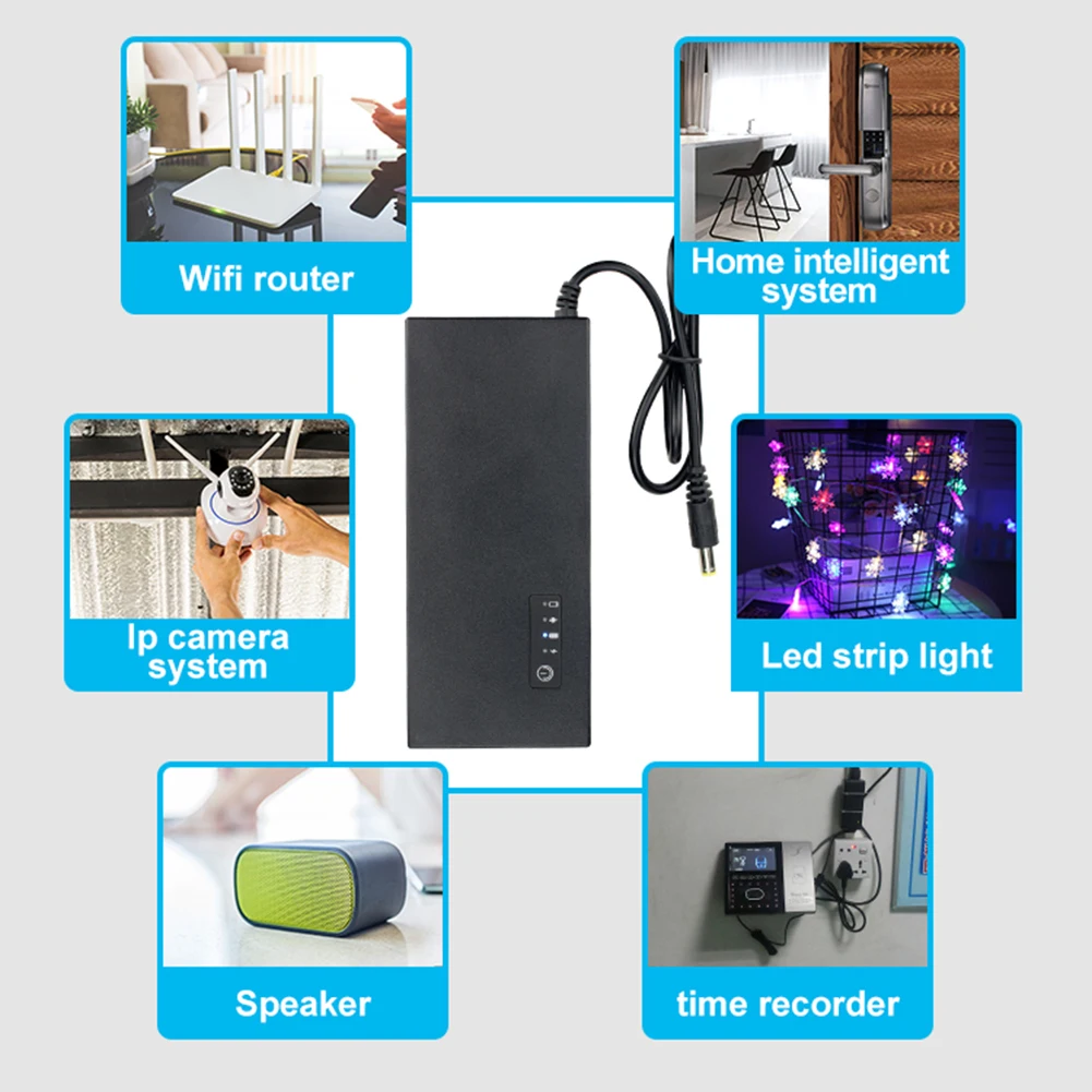 Uninterrupted Power For Fire Systems Energy Storage 10400mAh 38.48WH 12V UPS 10400mAh 38.48WH Capacity Overcharge Protection