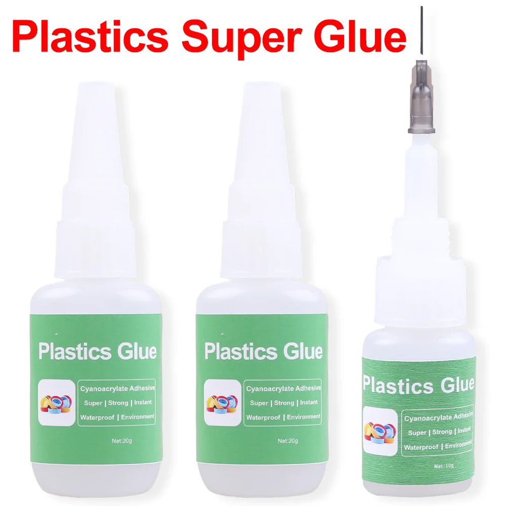 

Powerful Super Plastics Glue Ultra Strong Instant Clear Adhesive Quick Dry Welding Cyanoacrylate 502 Model Metal Acrylic Repair