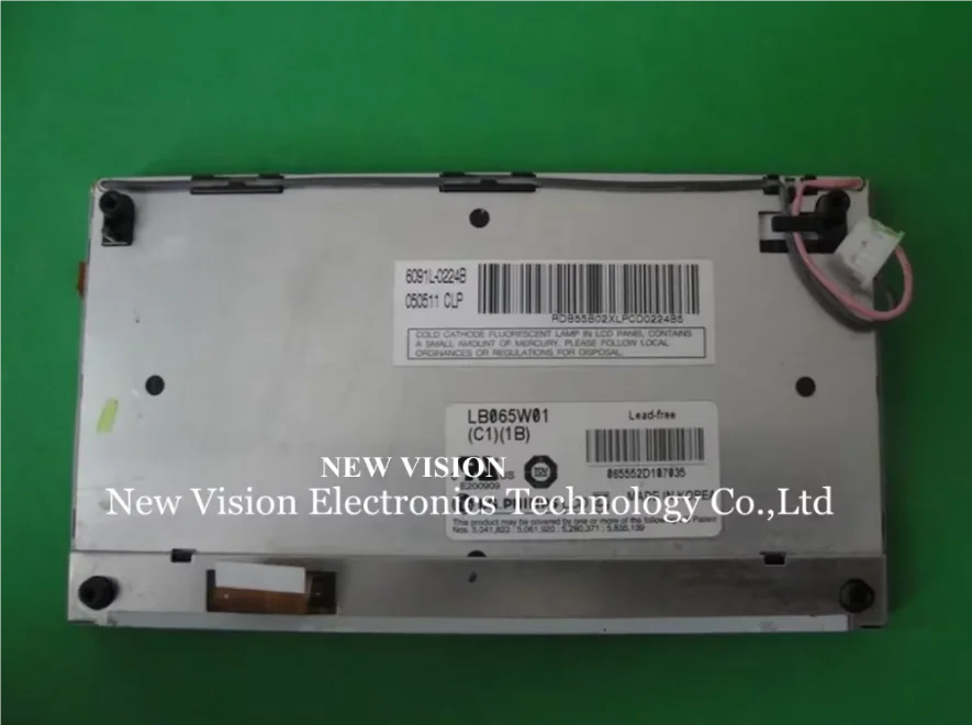 LB065W01(C1)(1B) Original 6.5 inch LCD screen display for Car GPS Navigation