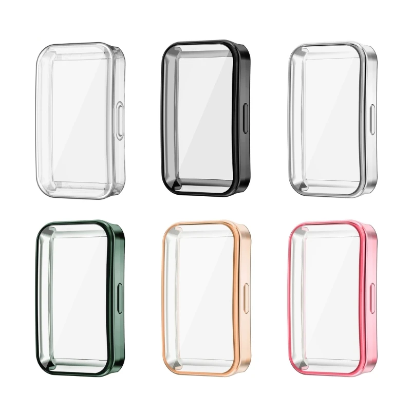 กันกระแทกกันชน-TPU Case Anti-Scratch CoverสำหรับBand 8 Screen Protector