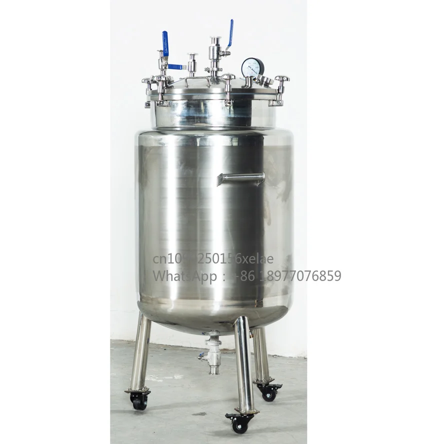 SS Jacketed Vessel Batch Reactor Tank Chemical Pilot Stainless Steel Reaction Vessel Chemical Reactor