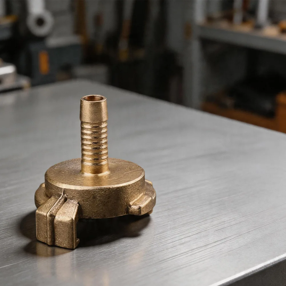 Brass Quick Connect Hose Fitting for Garden and Industrial Hose Setups Requiring German Gardentubing Integration