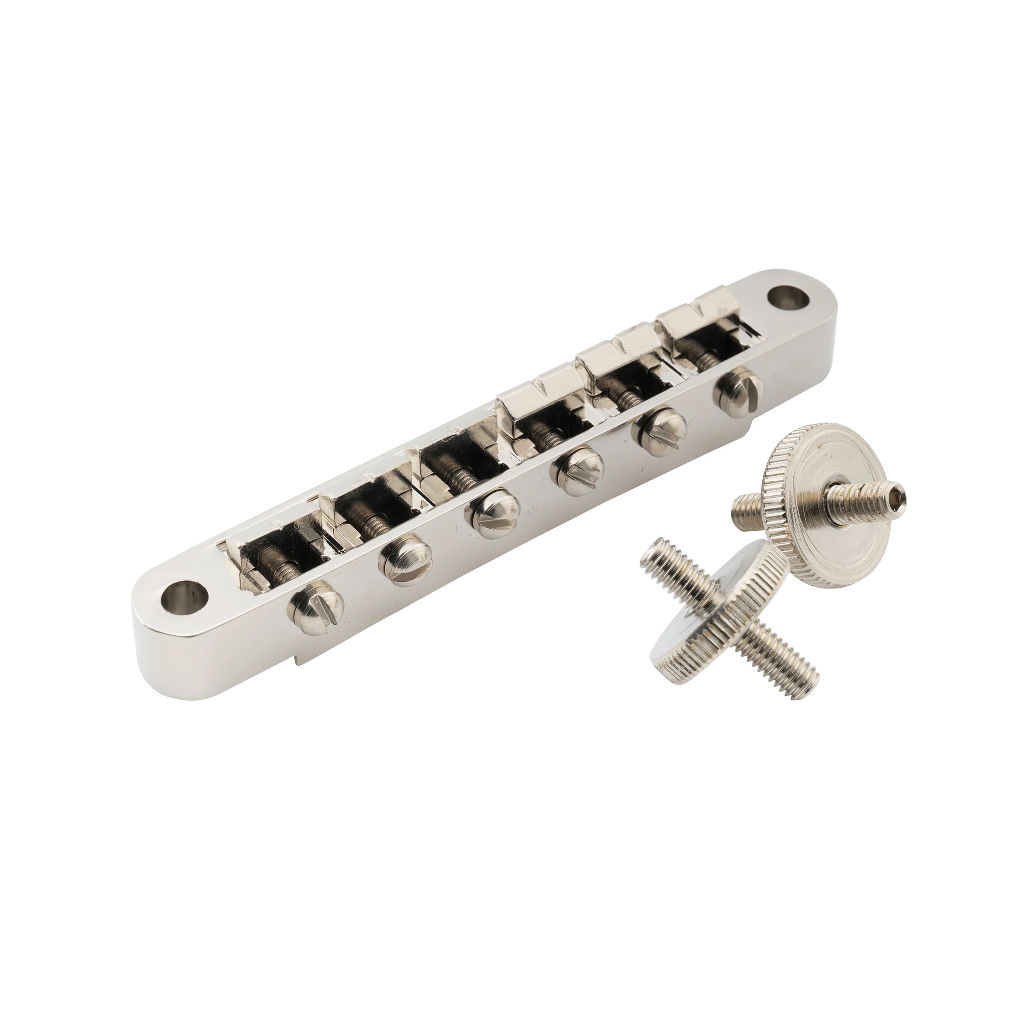 Musiclily Pro 52mm ABR-1 Tune-o-matic Bridge for Epiphone Les Paul SG Style Electric Guitar, Nickel