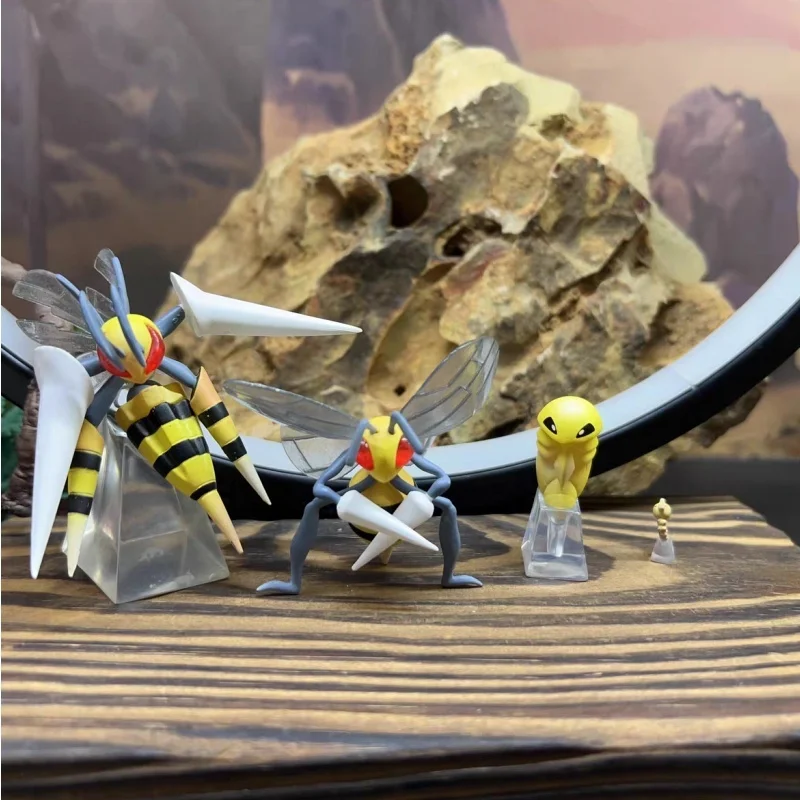 

New Hot Genuine Anime Proportion World Limited Beedrill Metapod 1/20 Rare Limited Model Toys Gifts