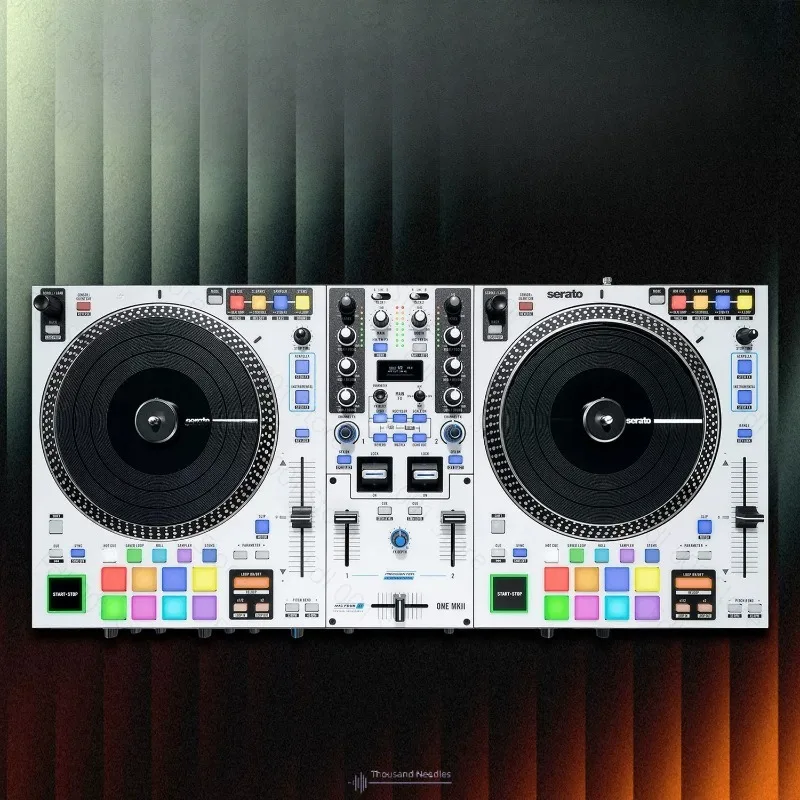 Controlador Digital DJ Rane ONE de 7 Polegadas com Estojo Duro UDG para Serato