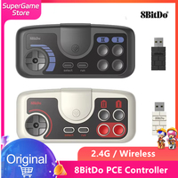 8BitDo PCE 2.4G/TG 16/PCE Core 2.4g Wireless Gamepad For PC Engine Mini CoreGrafx Mini TurboGrafx-16 Mini For Nintend Switch