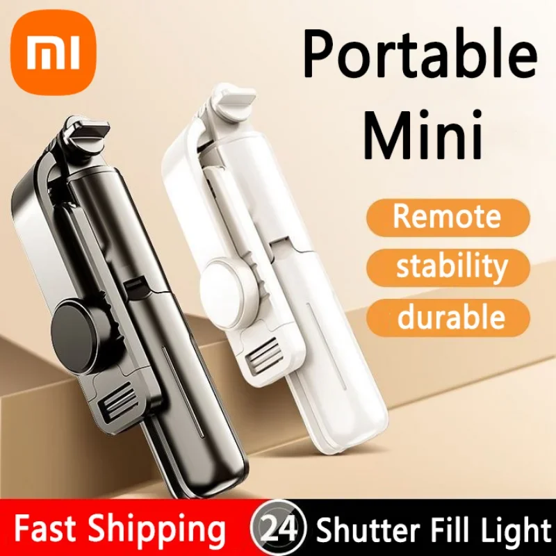 

Xiaomi Selfie Stick Bluetooth Remote Control Phone Remote Shutter Fill Light Phone Holder Mini Tripod Wireless Selfie Stick