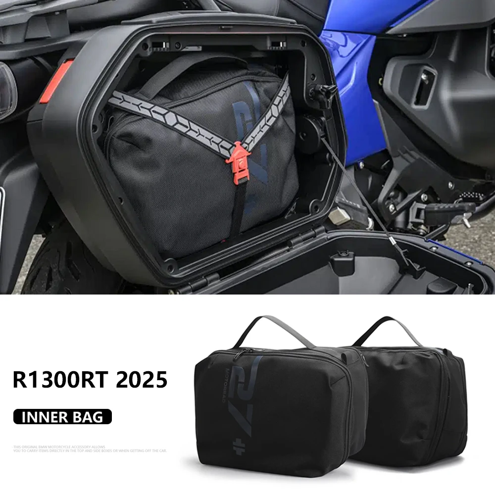 

NEW Motorcycle Accessories Side Luggage Bags For BMW R 1300 RT Black Topcase Next Inner Bag R1300RT R 1300RT R1300 RT 2025