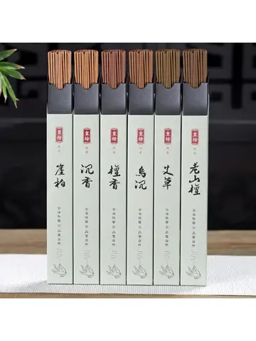 120Pcs/Box Natural Incense Sticks Sandalwood Agilawood Air Fragrance for Aromatherapy Yoga Meditation Odour Removal Refreshing