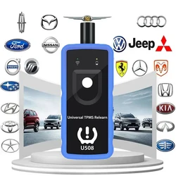 Universal TPMS Reset Tool U508 Car Tire Tire Pressure Monitoring Sensor System Relearning Tool For Ford Jeep GMC Chevrolet