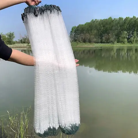 Fishing Net Sturdy Durable Single Layer Float Net Ideal For Freshwater And Saltwater Catching Bait And Small Fish Outdoors