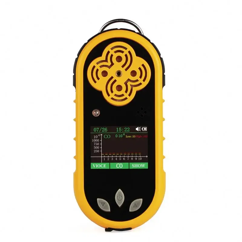 Portable Co O2 H2S lel Multi 2-5 gas analyzer