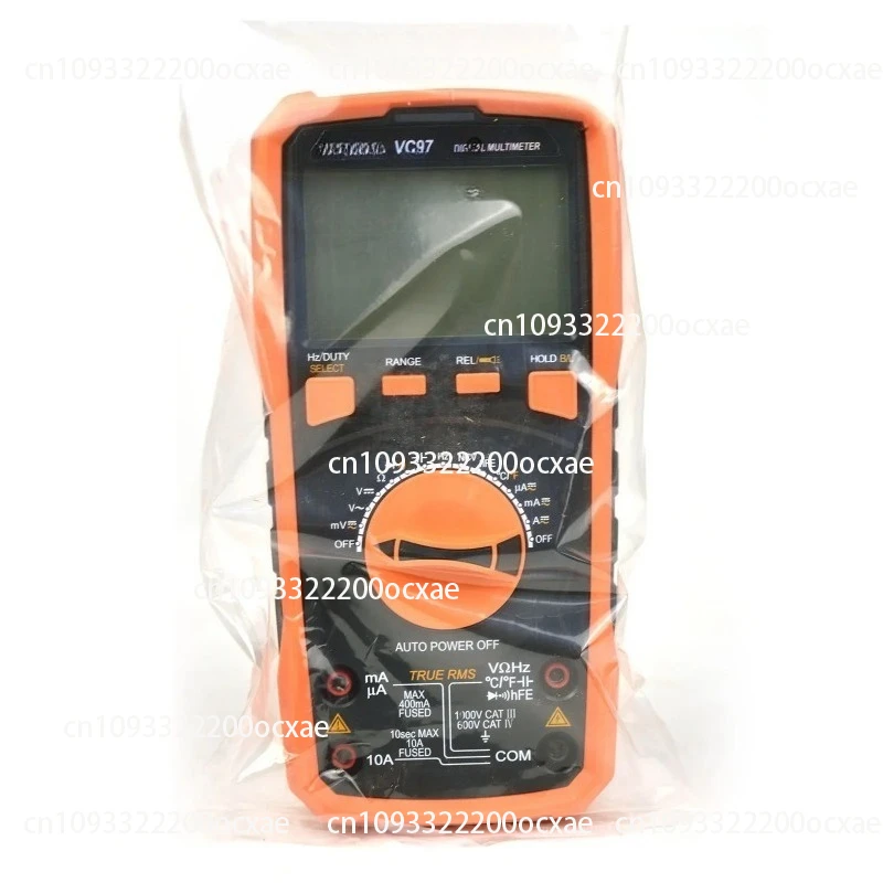 

VC97 Digital Multimeter Auto-range, battery capacitance meter, high-definition backlight, temperature and frequency