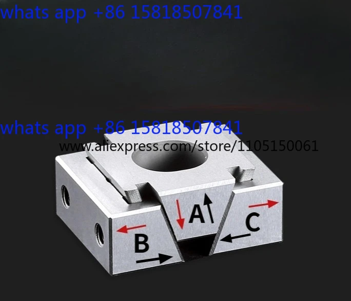 Compact vice Multi-station flat mouth pliers Machining center Tooling fixture Clamping device Unilateral