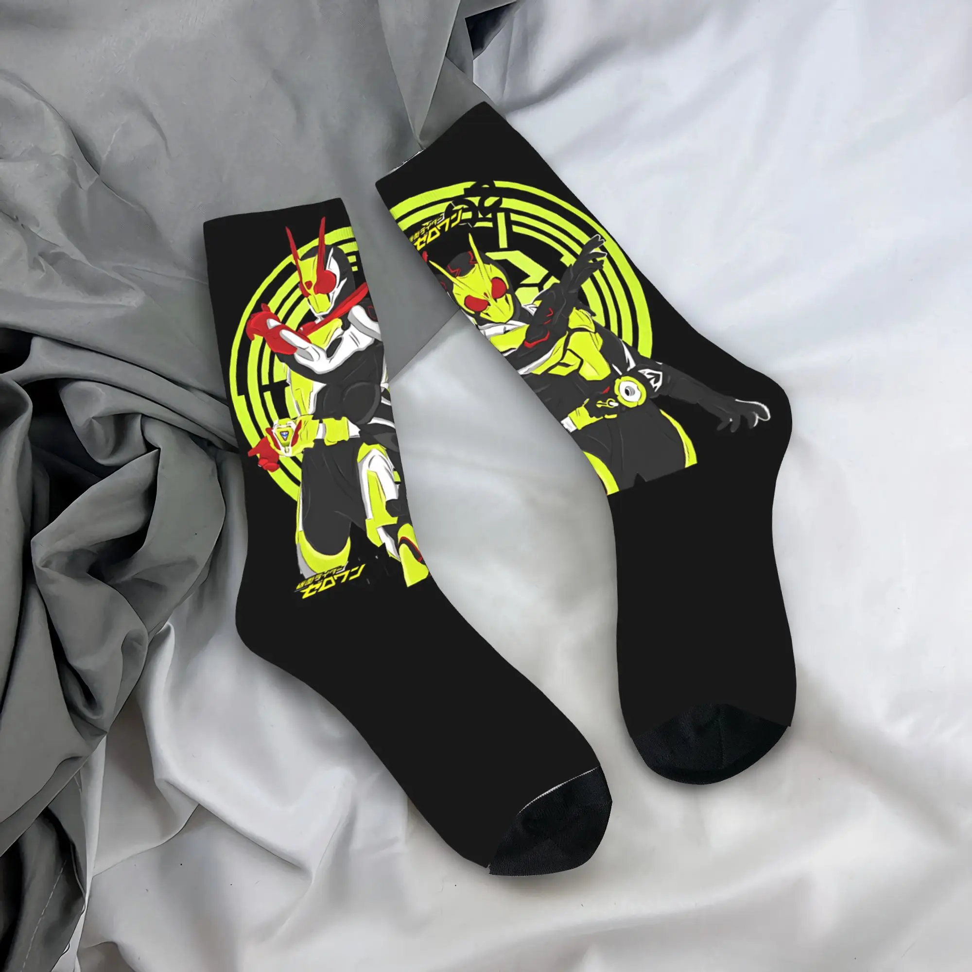 KAMEN RIDER ZERO ONE ZERO TWO  Print Dress Socks Merch for Sports Wear Cozy  Printing Socks