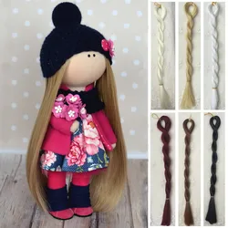 DIY BJD Doll Hair Grafting SD Doll Wigs Multi-color 80cm Hair Pieces for Choose Doll Accessories